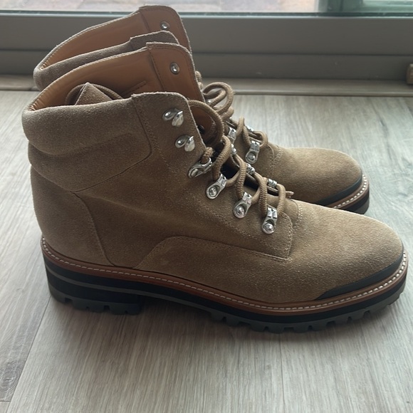 🎉Host pick🎉Marc Fisher Ltd Idaran Hiker Boot Light Cognac Suede Women’s 9.5 - Picture 13 of 13